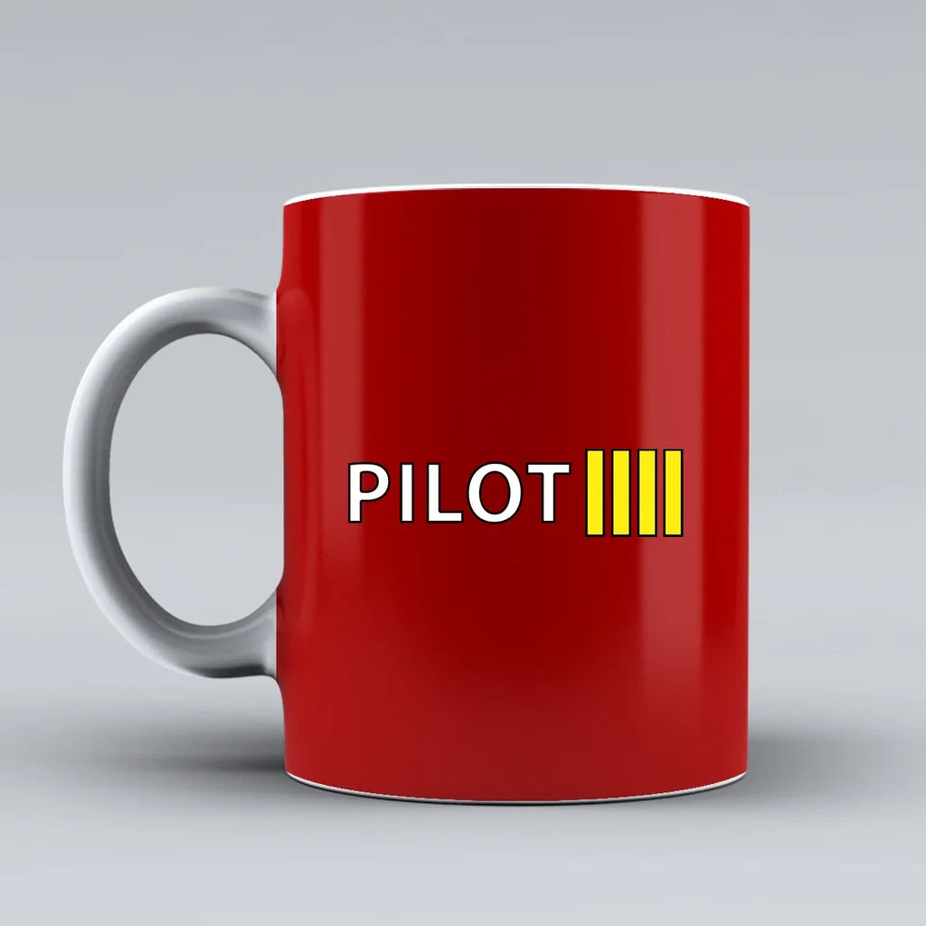 Customisable Pilot & Stripes Mug - view 10