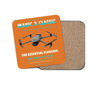 Thumbnail for DJI Mavic 3 Classic design on orange 1 piece coaster