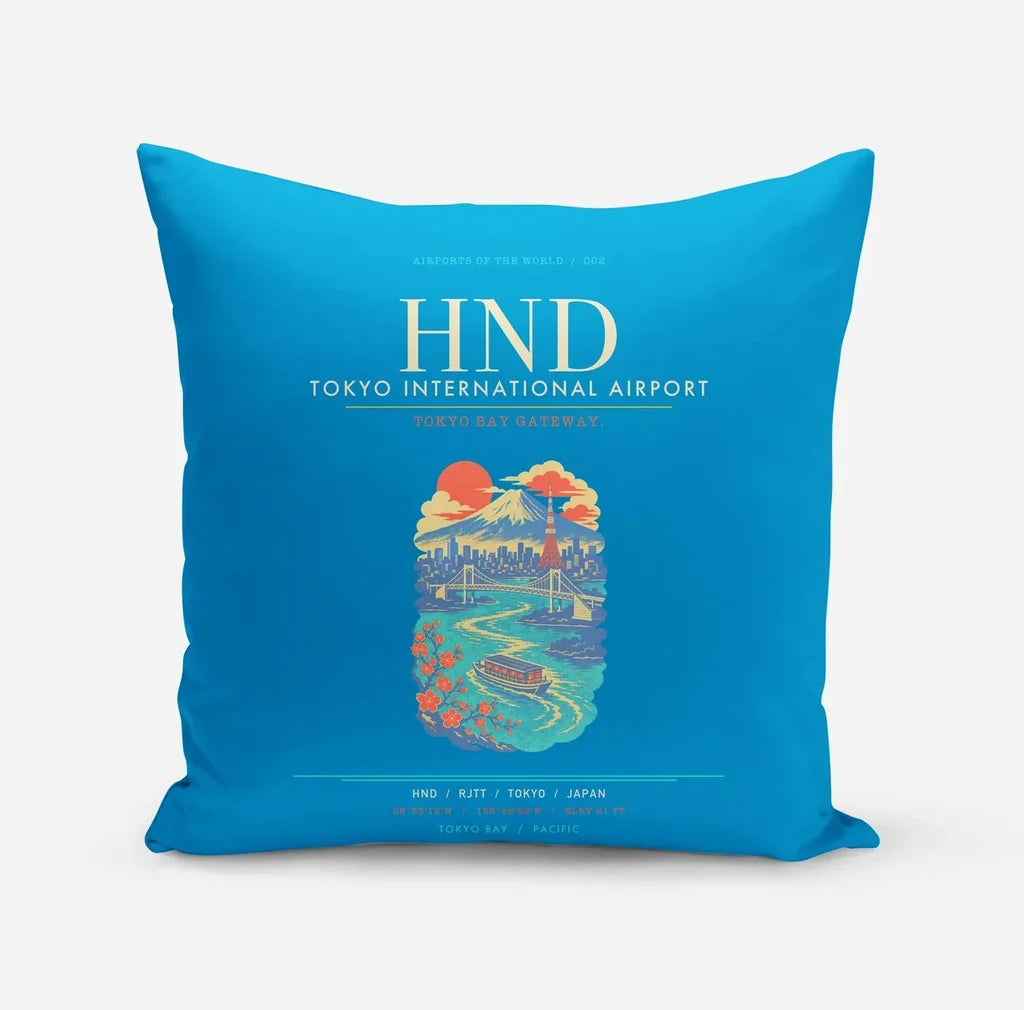 Tokyo Haneda Airport HND - Turquoise