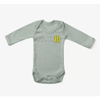 Thumbnail for Pilot & Stripes Baby Bodysuit - view 10