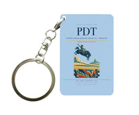 Thumbnail for Eastern Oregon Regional Airport (PDT) design on light blue key chain