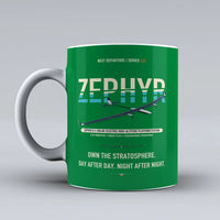 Thumbnail for Zephyr S Mug design on green airbus