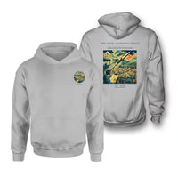 Thumbnail for VINTAGE G4463 - The Noise Abatement Waltz - Double-Side Hoodie design on lightgray double side