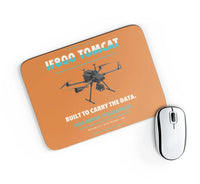 Thumbnail for Inspired Flight IF800 Tomcat design on orange rectangle mouse pad