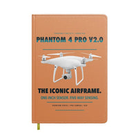 Thumbnail for DJI Phantom 4 Pro V2.0 design on orange notebook