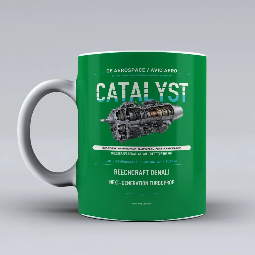Mug design on green catalyst