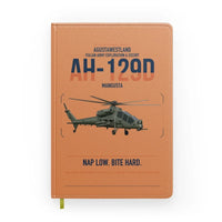 Thumbnail for AgustaWestland AH-129D Mangusta design on orange notebook