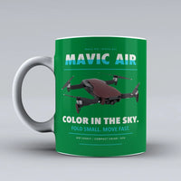 Thumbnail for Mavic Air Mug design on green dji