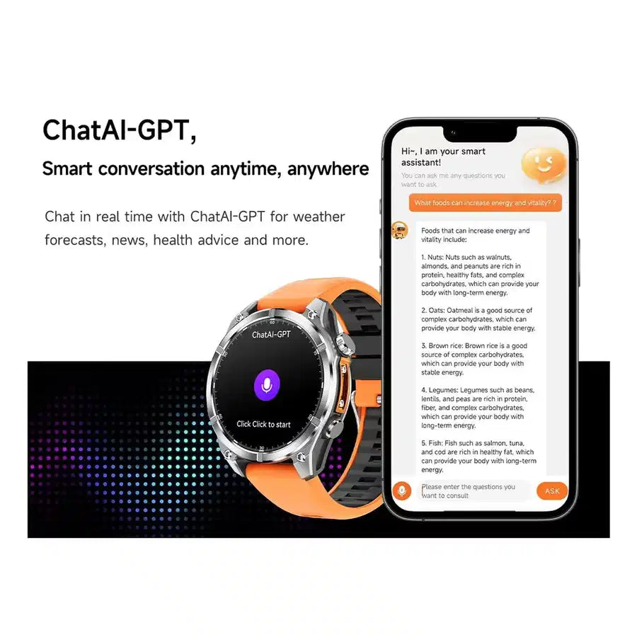 Smart watch with HD300 Sports Smart Watch: 1.43" HD AMOLED, GPS Tracking, Bluetooth Call, 5ATM Waterproof dial face — view 16