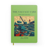 Thumbnail for VINTAGE G4509 - The Salvage Yard - Designed Notebooks design on lightgreen