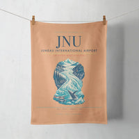 Thumbnail for Juneau International Airport (JNU) design on orange towel