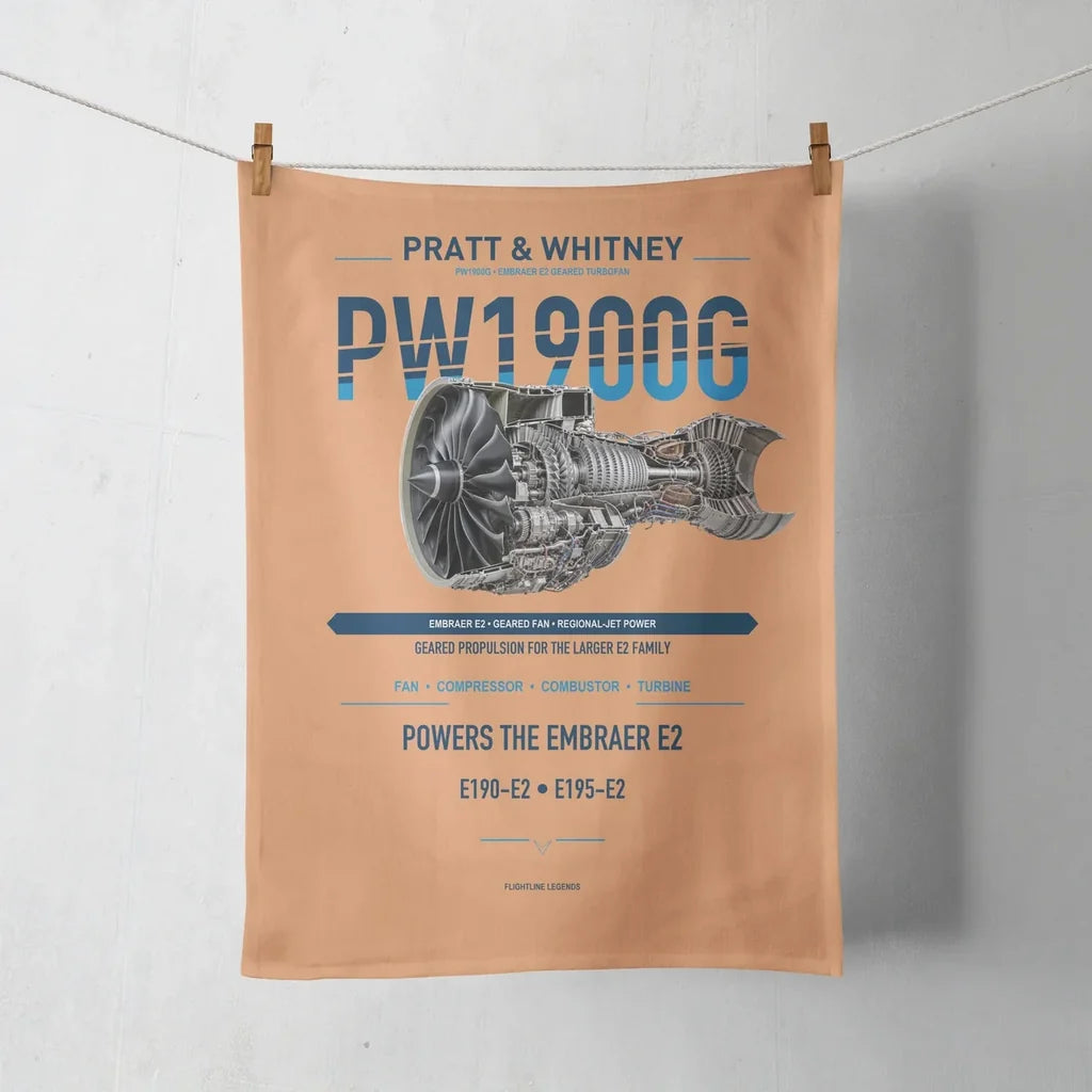 PW1900G design on orange towel