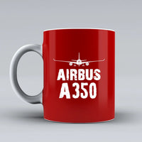 Thumbnail for Customisable Airbus A350 Mug - view 10