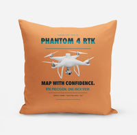 Thumbnail for DJI Phantom 4 RTK design on orange pillow