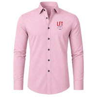 Thumbnail for Lafayette Regional Airport (LFT) Shirts - Long Sleeve Shirt - Tag Custom - Pink + NAME