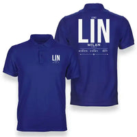 Thumbnail for LIN - Tag - Double-Side Polo - Blue
