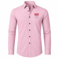 Thumbnail for Manchester Airport (MAN) Shirts - Long Sleeve Shirt - Tag Custom - Pink + NAME