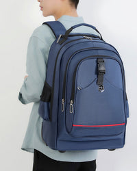 Thumbnail for Unidirectional Wheel Oxford Cloth Travel Suitcase Suitcase Backpack