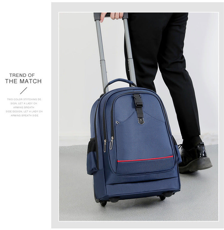 Unidirectional Wheel Oxford Cloth Travel Suitcase Suitcase Backpack