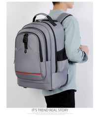 Thumbnail for Unidirectional Wheel Oxford Cloth Travel Suitcase Suitcase Backpack