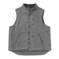 Thumbnail for Workwear Jacket Lamb Wool With Plush Canvas And Thickened Vest