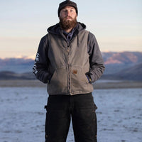 Thumbnail for Workwear Jacket Lamb Wool With Plush Canvas And Thickened Vest