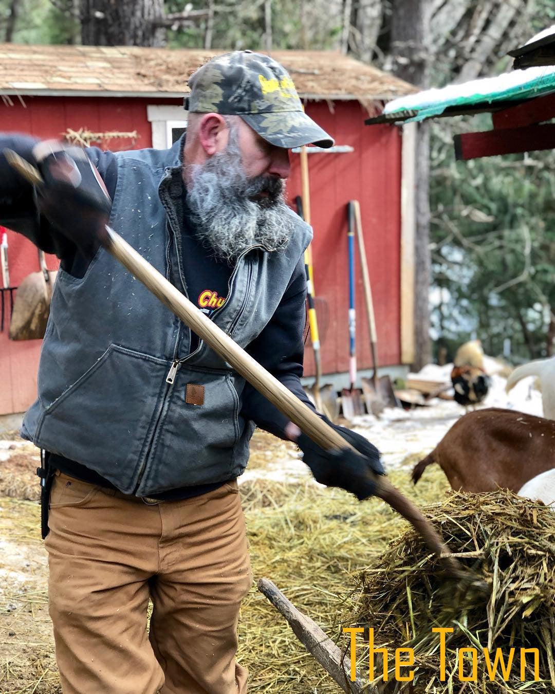 Workwear Jacket Lamb Wool With Plush Canvas And Thickened Vest