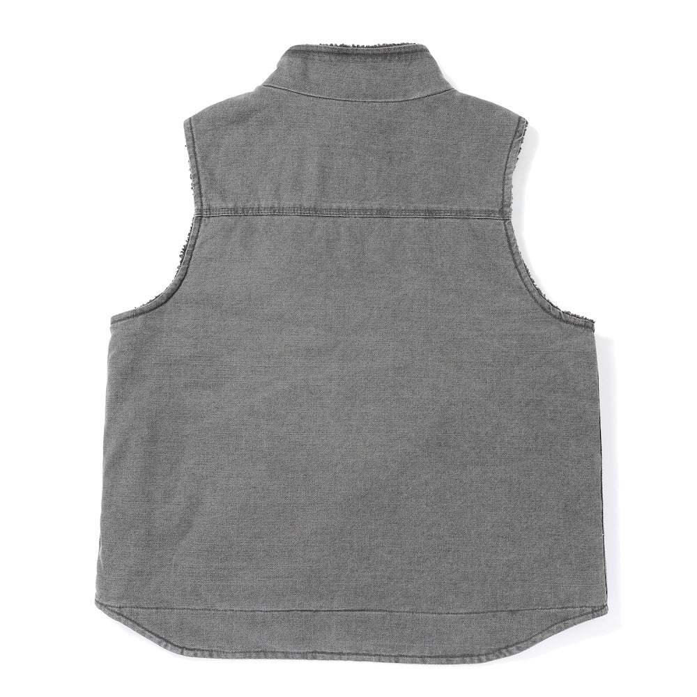 Workwear Jacket Lamb Wool With Plush Canvas And Thickened Vest