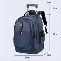 Thumbnail for Unidirectional Wheel Oxford Cloth Travel Suitcase Suitcase Backpack