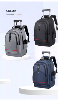 Thumbnail for Unidirectional Wheel Oxford Cloth Travel Suitcase Suitcase Backpack