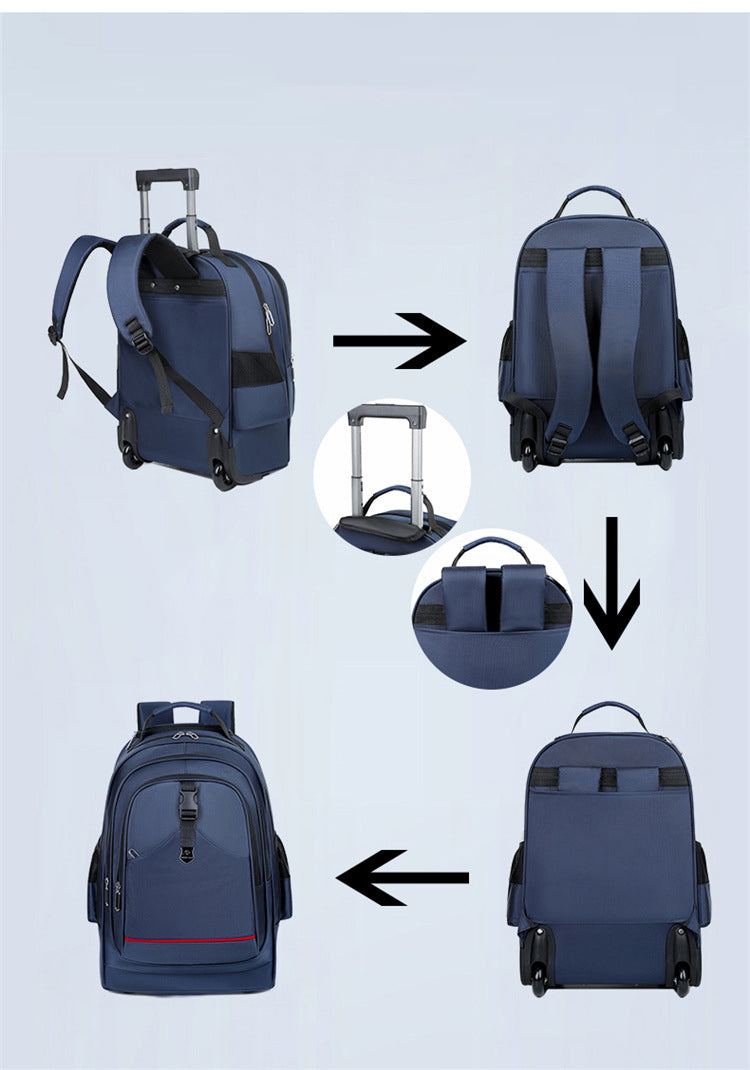 Unidirectional Wheel Oxford Cloth Travel Suitcase Suitcase Backpack