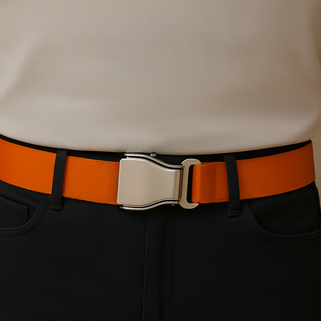 Buckle Adjustable Length Fashion Airplane Seat Belts