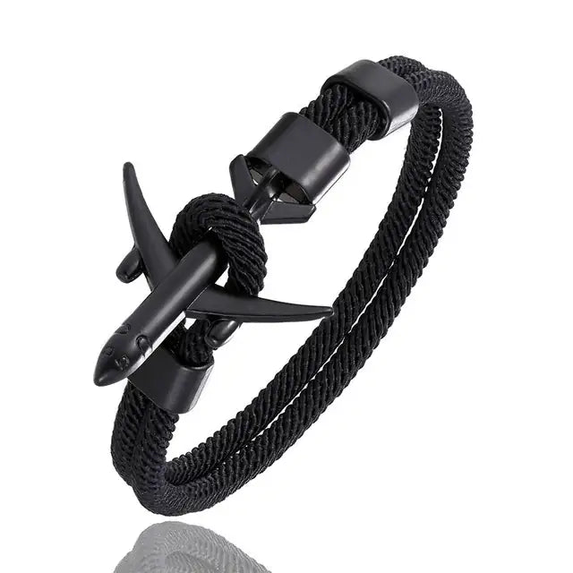Customisable Airplane Shape Bracelet - view 15