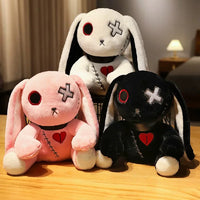 Thumbnail for Spooky Gothic Bunny Plush/Stuffed Toys, Cute Horror Bunny Doll