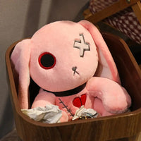 Thumbnail for Spooky Gothic Bunny Plush/Stuffed Toys, Cute Horror Bunny Doll