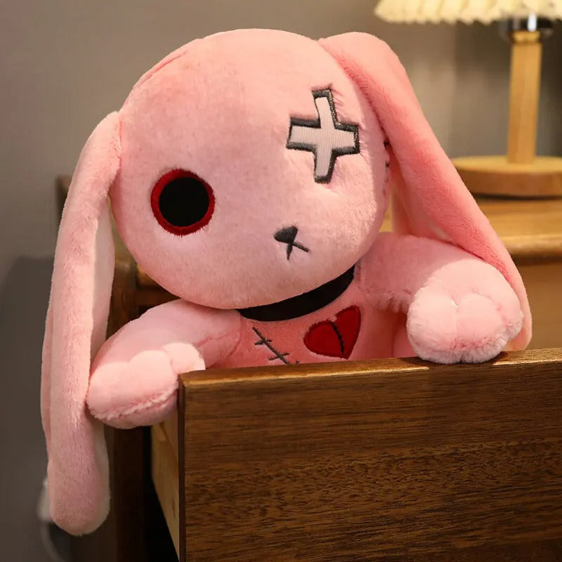 Spooky Gothic Bunny Plush/Stuffed Toys, Cute Horror Bunny Doll