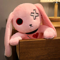 Thumbnail for Spooky Gothic Bunny Plush/Stuffed Toys, Cute Horror Bunny Doll