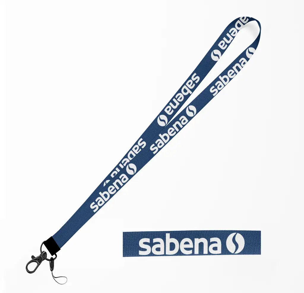 sabena lanyard - dark blue