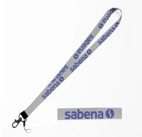 Thumbnail for sabena lanyard - light gray