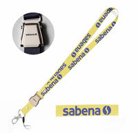 Thumbnail for sabena seat belt lanyard - yellow