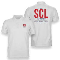Thumbnail for SCL - Tag - Double-Side Polo - White