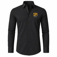 Thumbnail for Springfield Abraham Lincoln Capital Airport (SPI) Shirts - Long Sleeve Shirt - Tag - Black