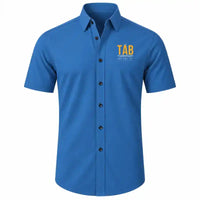 Thumbnail for Tobago A.N.R. Robinson International Airport (TAB) Shirts - Short Sleeve Shirt - Tag - Blue
