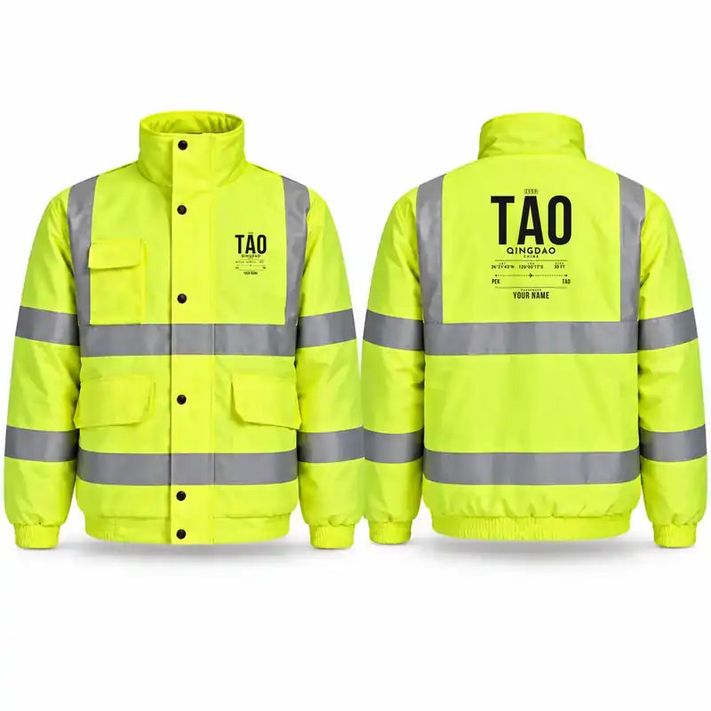TAO - Tag Custom - Reflective Winter Jacket - Fluorescent Yellow
