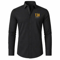Thumbnail for Tajima Airport (TJH) Shirts - Long Sleeve Shirt - Tag - Black