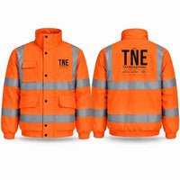 Thumbnail for Tanegashima Airport (TNE) Reflective Winter Jackets - Tag - Orange