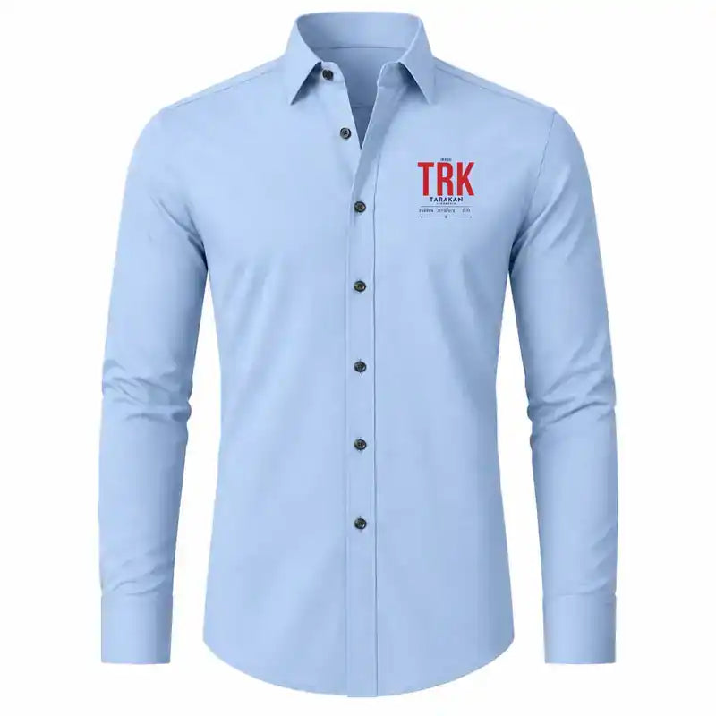 Juwata International Airport (TRK) Shirts - Long Sleeve Shirt - Tag - Light Blue