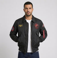 Thumbnail for Special Maverick Style Fighter Pilot Themed Jackets
