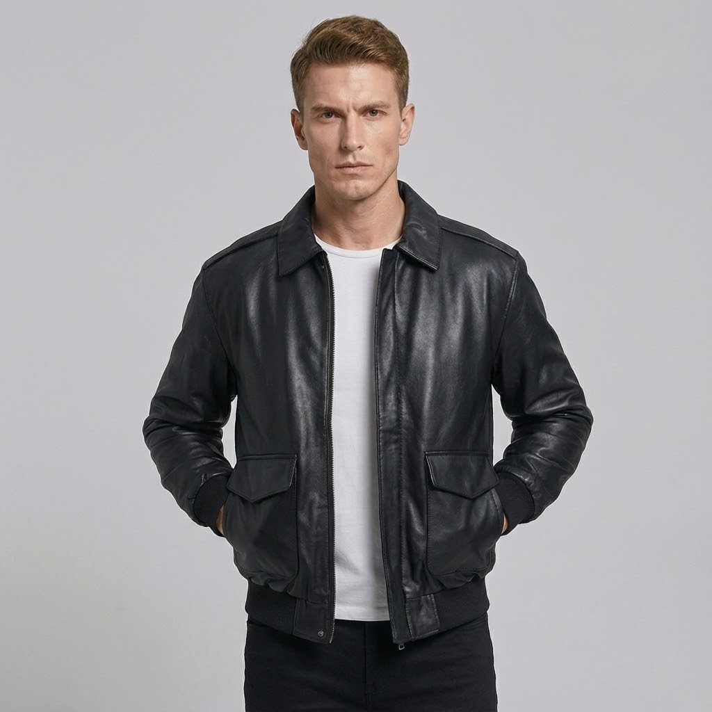 Super Quality Leather Bomber Jackets (NO Fur)