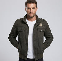 Thumbnail for US Army & Rank Military PILOT Cotton Bomber Jackets